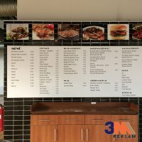 menu board